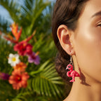 Flamingo Earrings