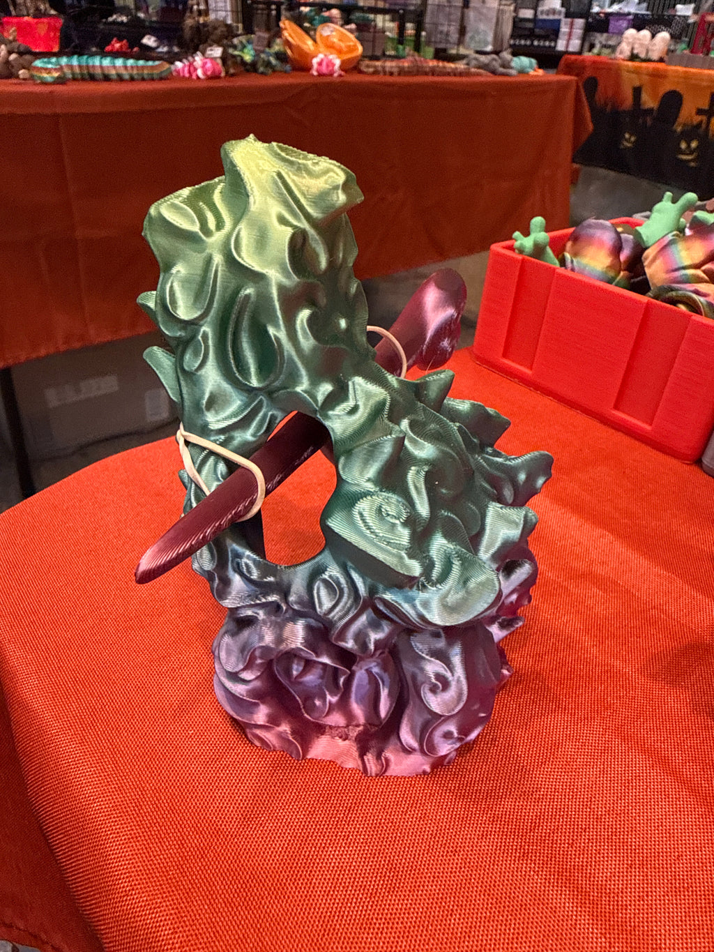 Dragon Skull Hair Pin
