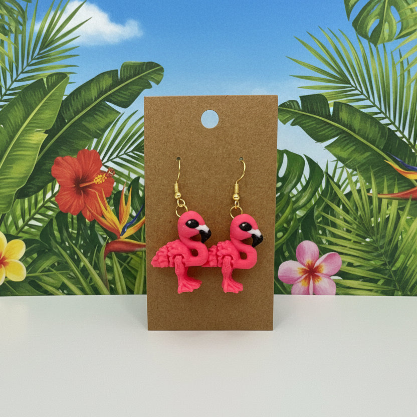 Flamingo Earrings