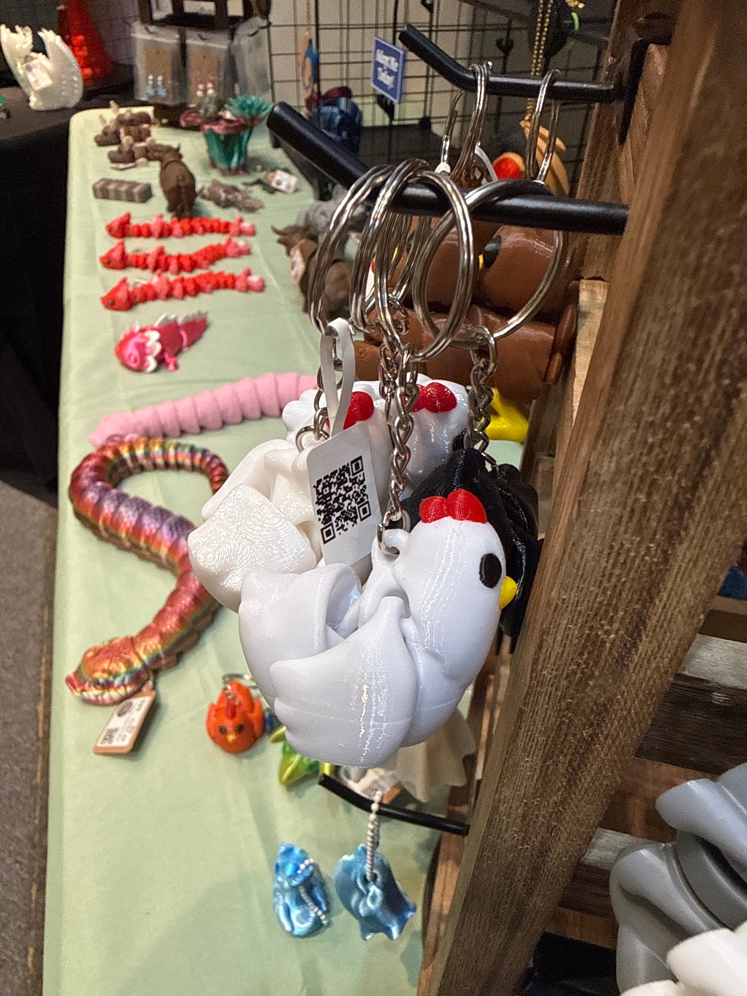 Chicken Keychain