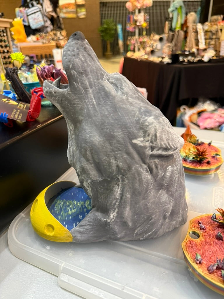 Howling Wolf Dice Tower