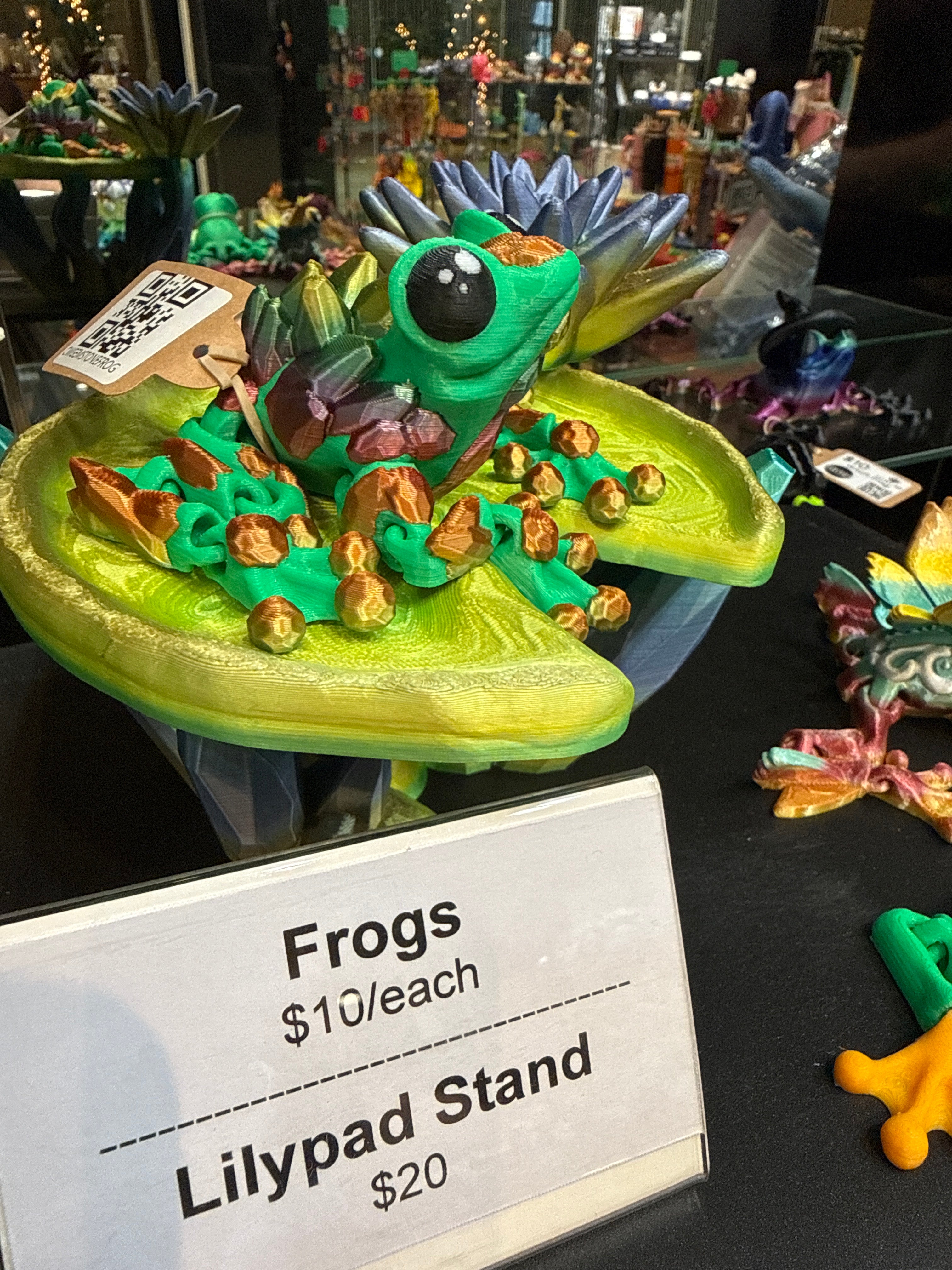 Gemstone Frog