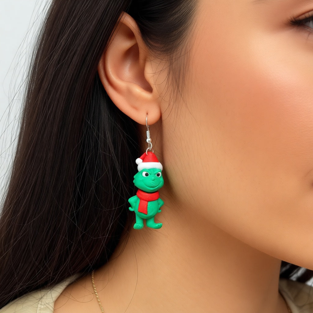 Grinchy Earrings