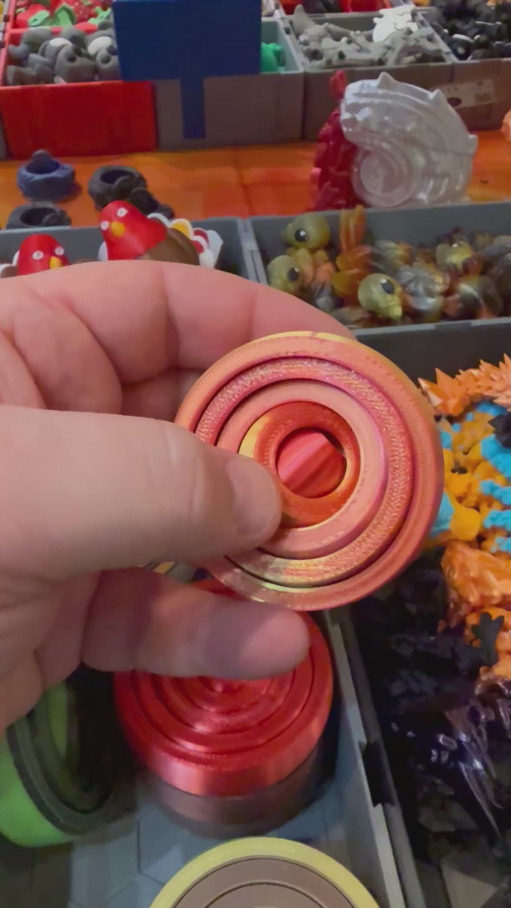 Spinning Rings Fidget